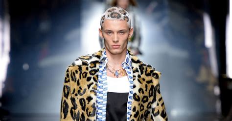 Versace's Leopard Print Hair Is Breaking The Internet & It's 2005 